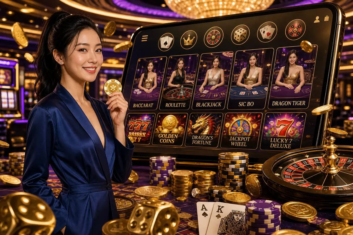 hg777 ဖဲ ဂိမ်း Baccarat Live Dealer